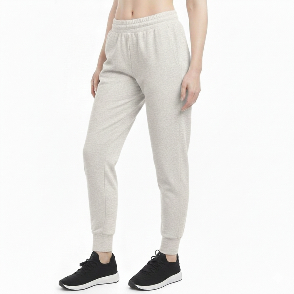 XS/S Danskin Women's Light Heather Grey-White Jogger Pants Sweatpants